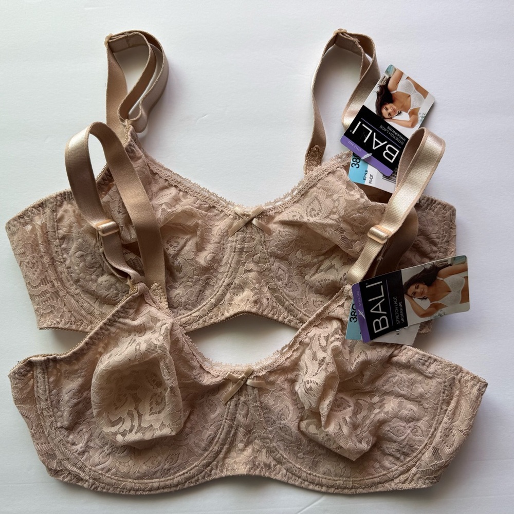 Bali Nude Lace 'N Smooth Underwire Bra 3432